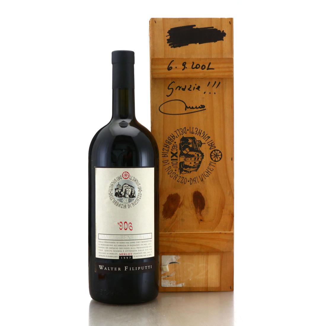 Image for Walter Filiputti Merlot del Ronco dei Benedettini 906 1997 Friuli-Venezia