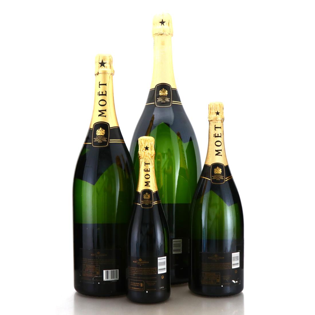 Image for Moet & Chandon Imperial NV Champagne Assortment x4