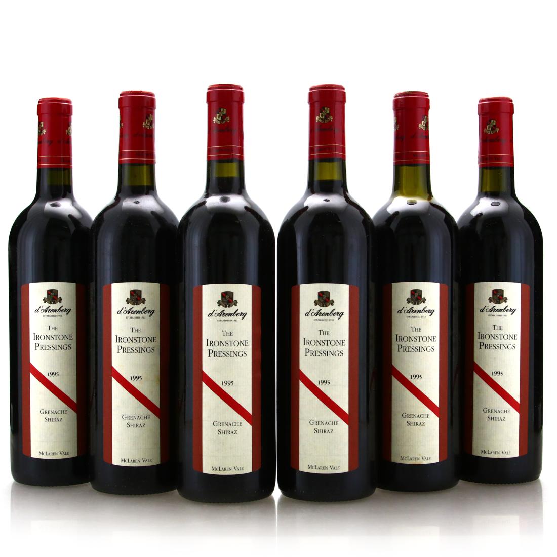 Image for d'Arenberg Ironstone Pressings Grenache-Shiraz 1995 McLaren Vale