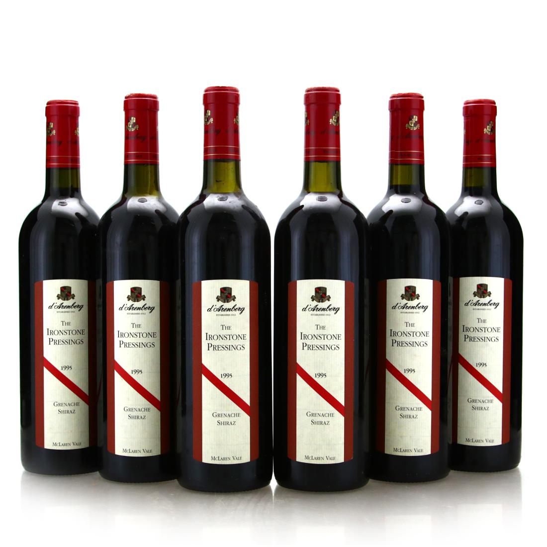 Image for d'Arenberg Ironstone Pressings Grenache-Shiraz 1995 McLaren Vale