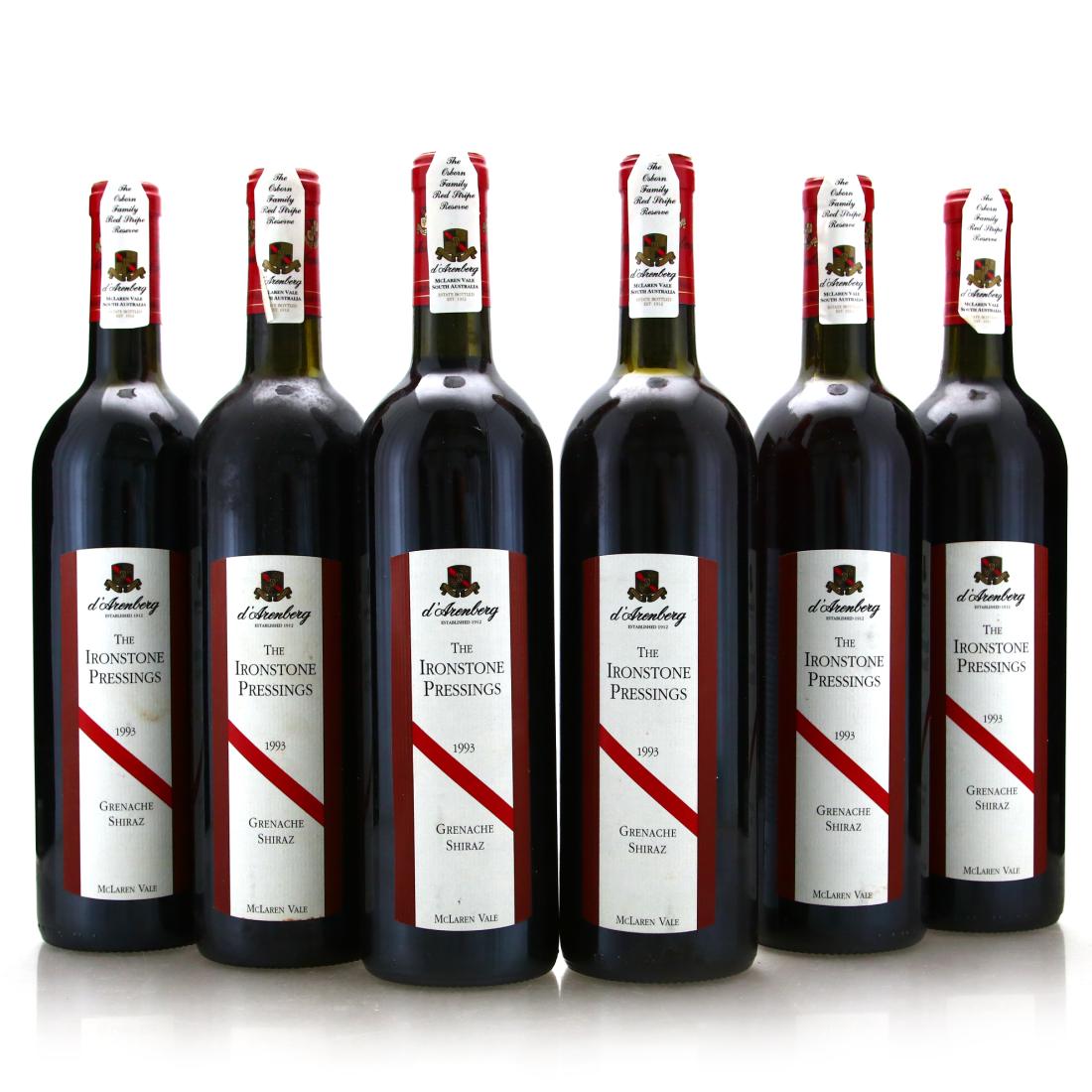 Image for d'Arenberg Ironstone Pressings Grenache-Shiraz 1993 McLaren Vale