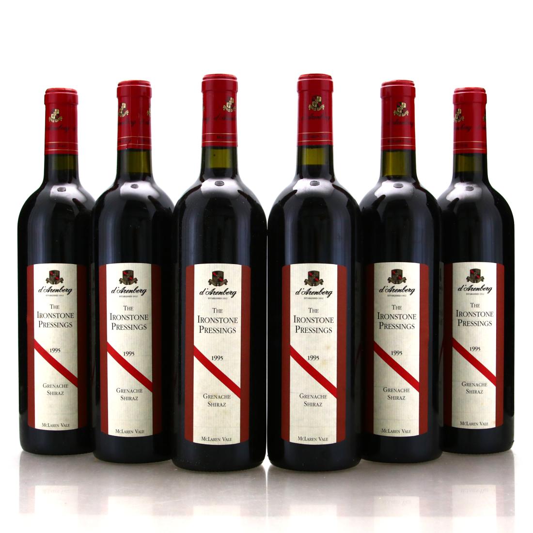 Image for d'Arenberg Ironstone Pressings Grenache-Shiraz 1995 McLaren Vale