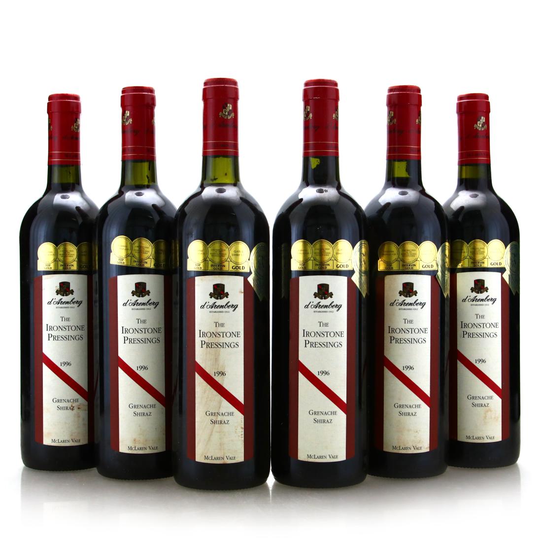 Image for d'Arenberg Ironstone Pressings Grenache-Shiraz 1996 McLaren Vale