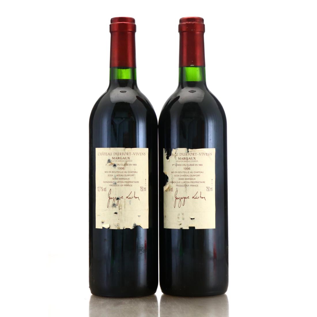 Image for Ch. Durfort-Vivens 1996 Margaux 2eme-Cru