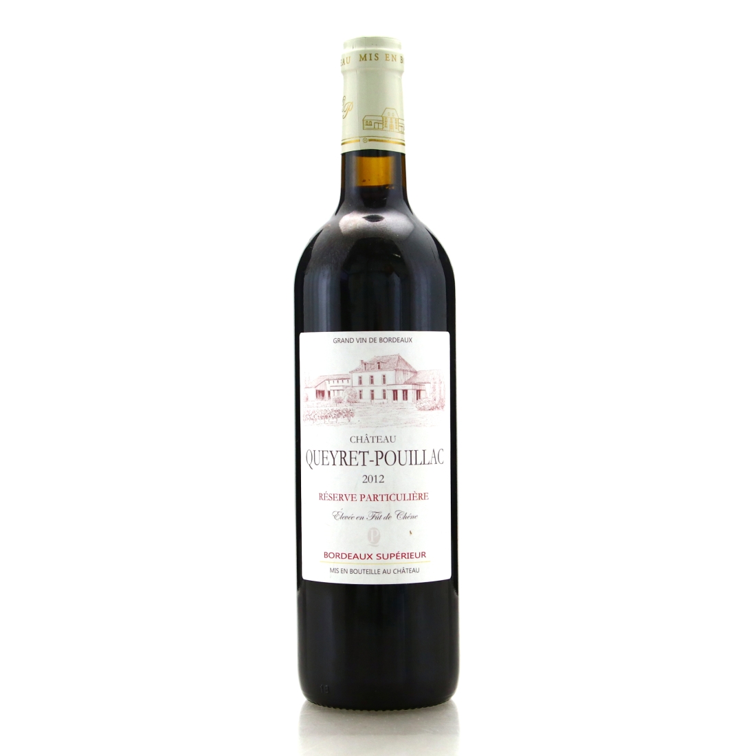 Ch. Queyret-Pouillac Reserve Particuliere 2012 Bordeaux Superieur