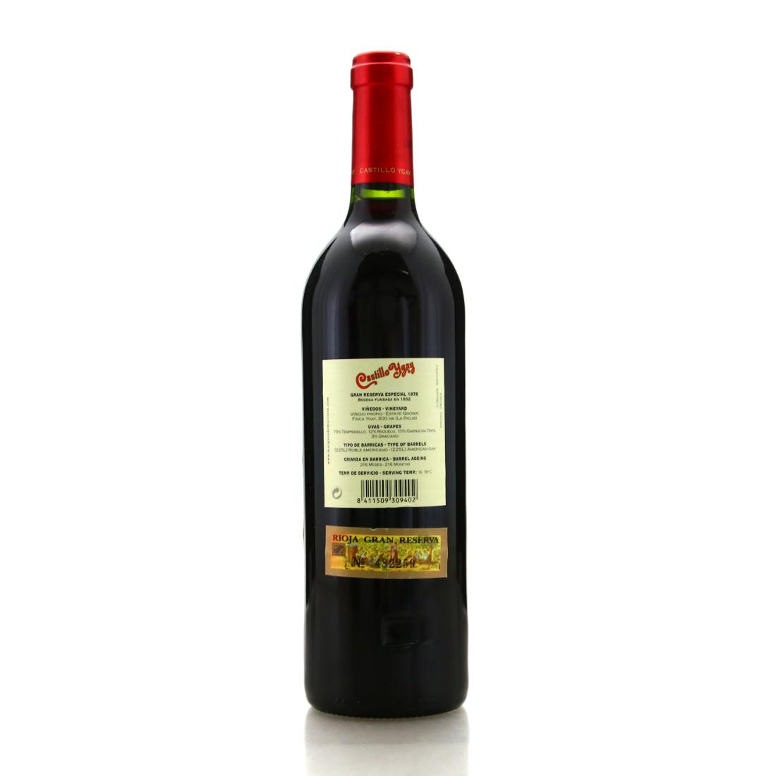 Image for Marques De Murrieta Castillo Ygay 1978 Rioja Gran Reserva Especial