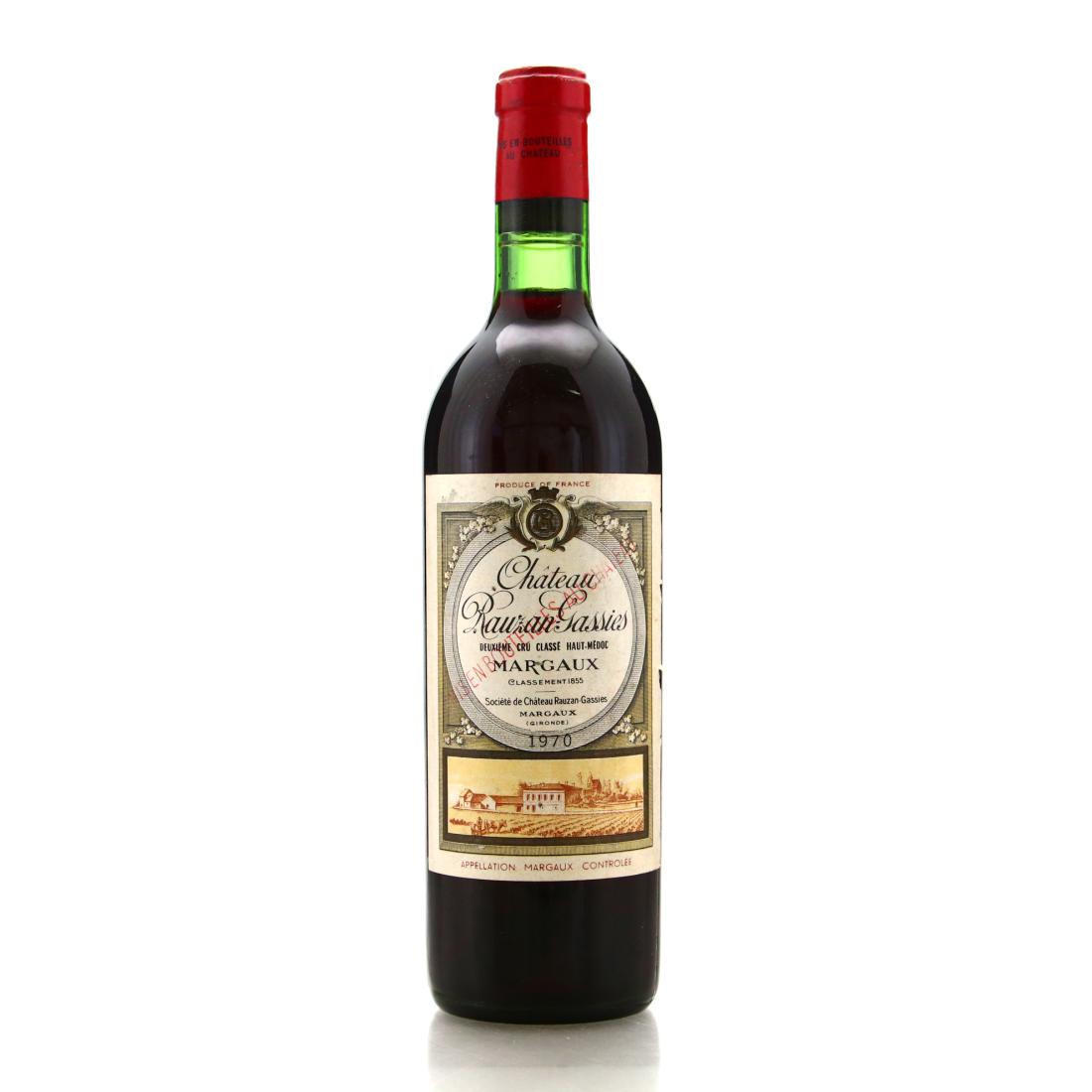 Image for Ch. Rauzan-Gassies 1970 Margaux 2eme-Cru
