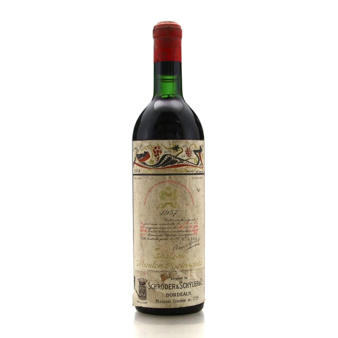 Image for Ch. Mouton-Rothschild 1957 Pauillac 1er-Cru