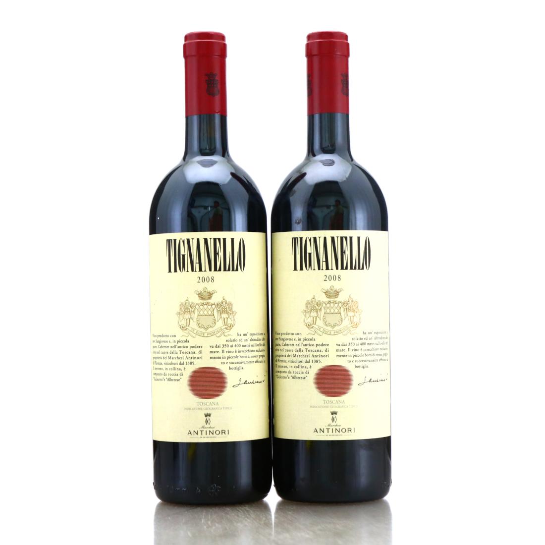 Antinori Tignanello 2008 Tuscany 2x75cl