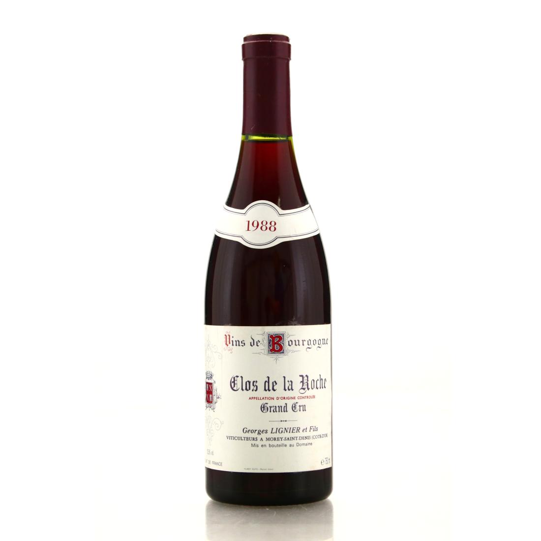 Georges Lignier et Fils 1988 Clos De La Roche Grand-Cru