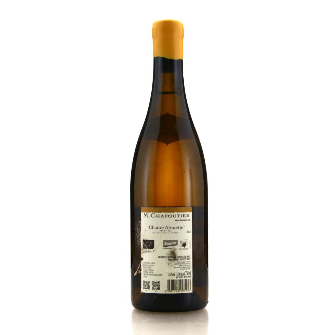 Image for M.Chapoutier Chante-Alouette 2012 Hermitage