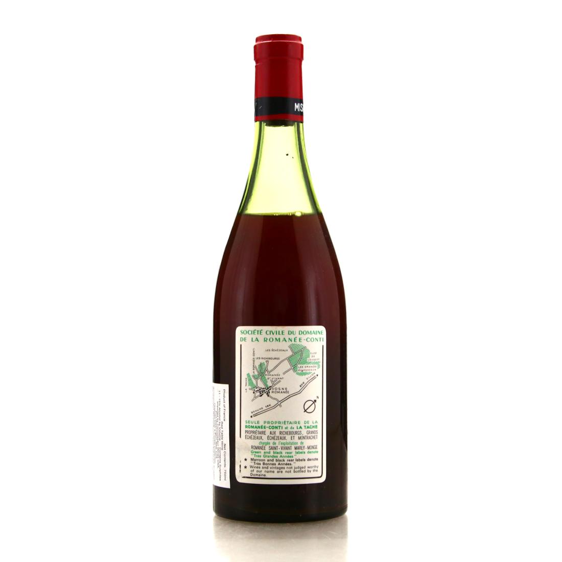 Image for Dom. De La Romanee-Conti 1969 Richebourg Grand-Cru