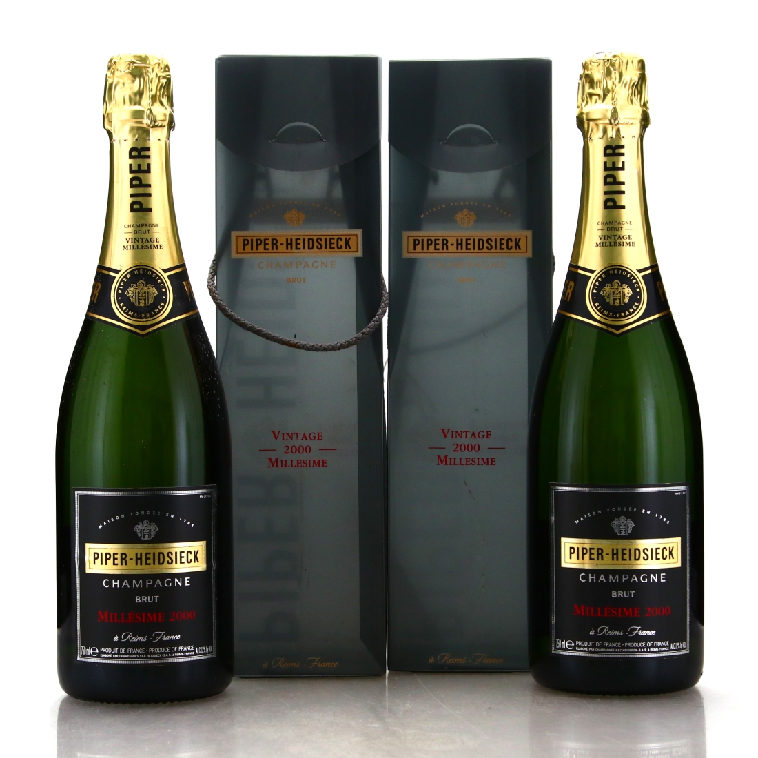 Piper-Heidsieck Brut 2000 Vintage Champagne 2x75cl