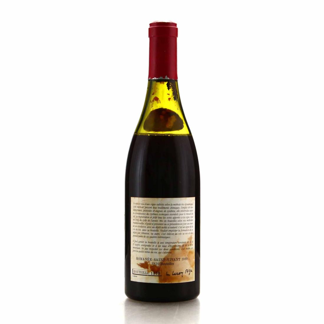 Image for Leroy 1989 Romanee-St-Vivant Grand-Cru