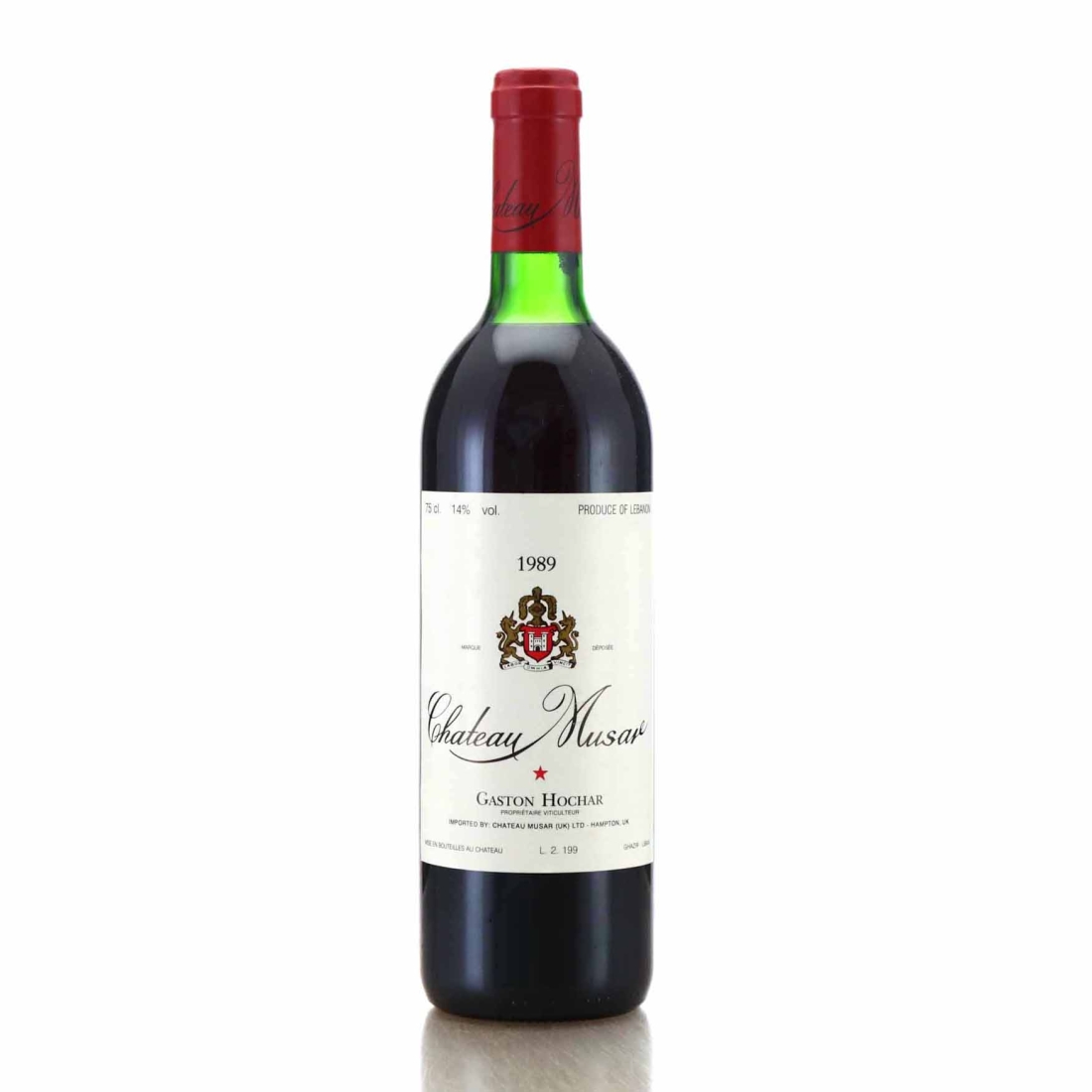 Chateau Musar 1989 Bekaa Valley