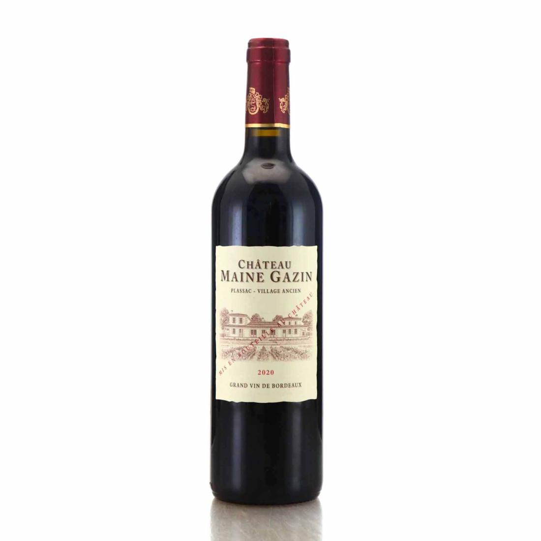 Image for Ch. Maine Gazin 2020 Blaye Cotes De Bordeaux