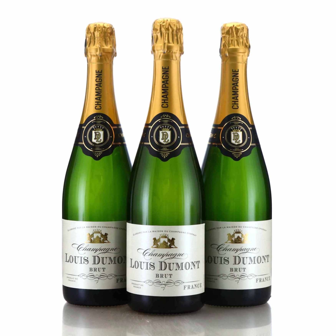 Louis Dumont Brut NV Champagne 3x75cl