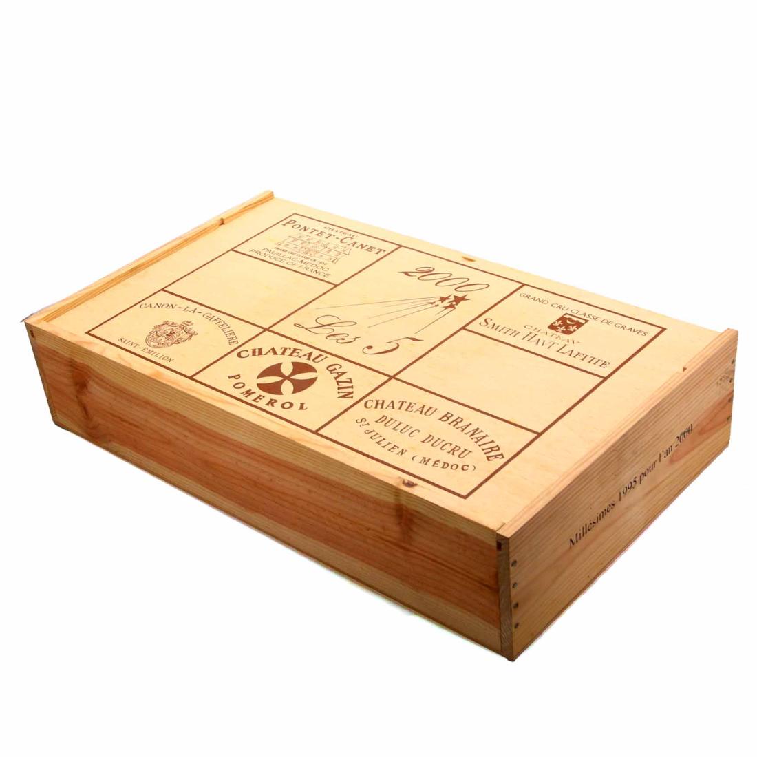 Image for 2000 Les 5 Millesimes 1995 Bordeaux Great Growths Gift Set