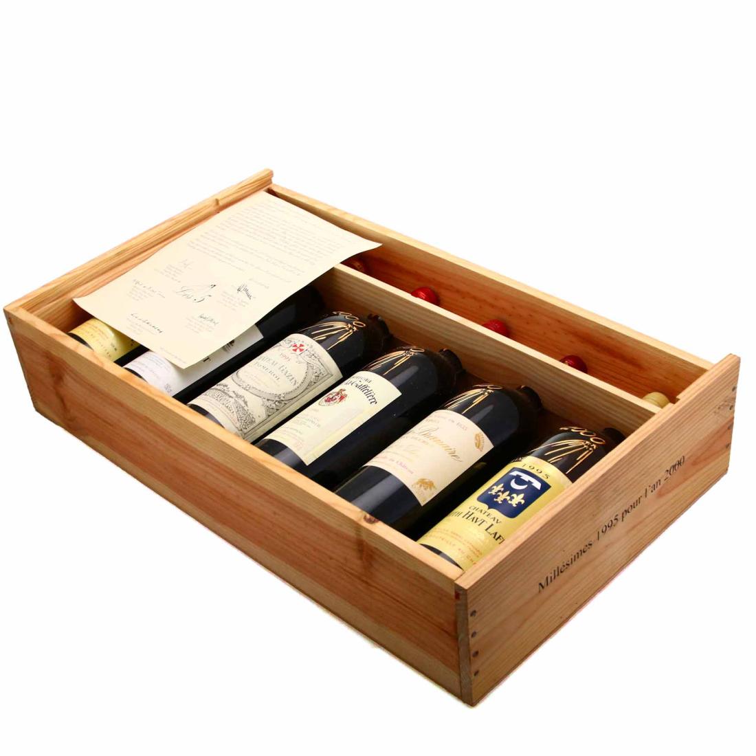 Image for 2000 Les 5 Millesimes 1995 Bordeaux Great Growths Gift Set