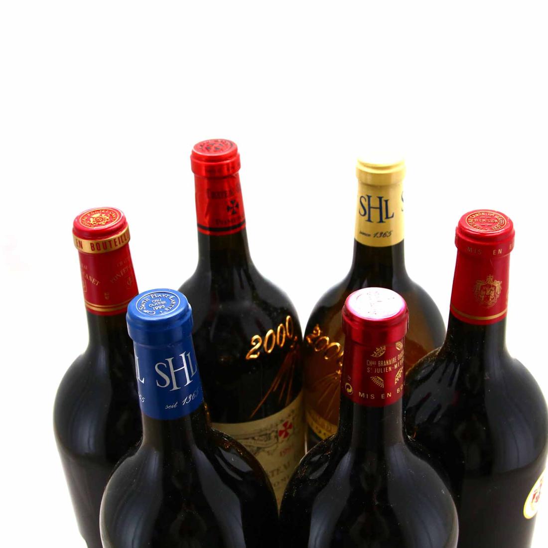 Image for 2000 Les 5 Millesimes 1995 Bordeaux Great Growths Gift Set