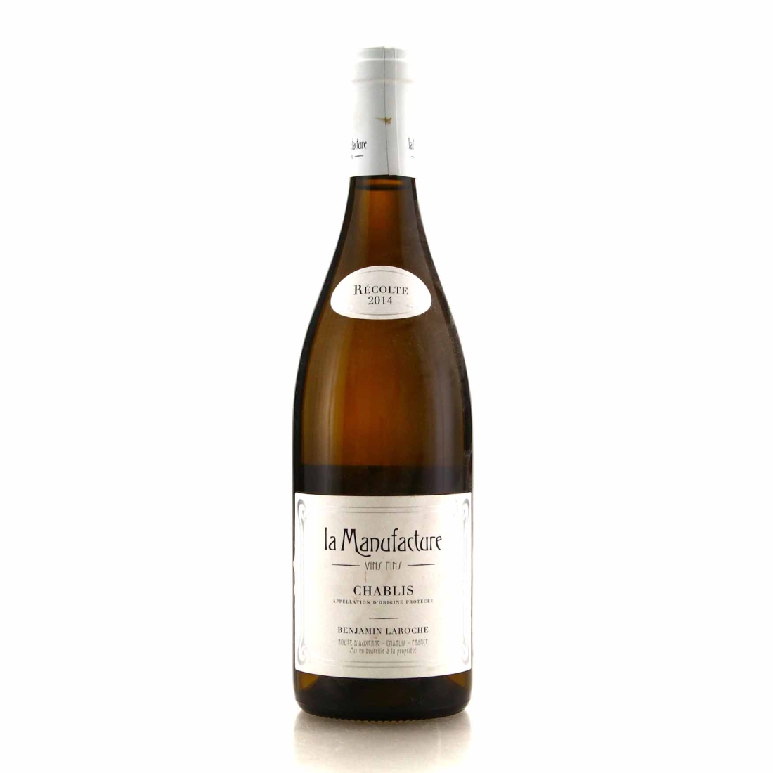 Benjamin Laroche La Manufacture 2014 Chablis