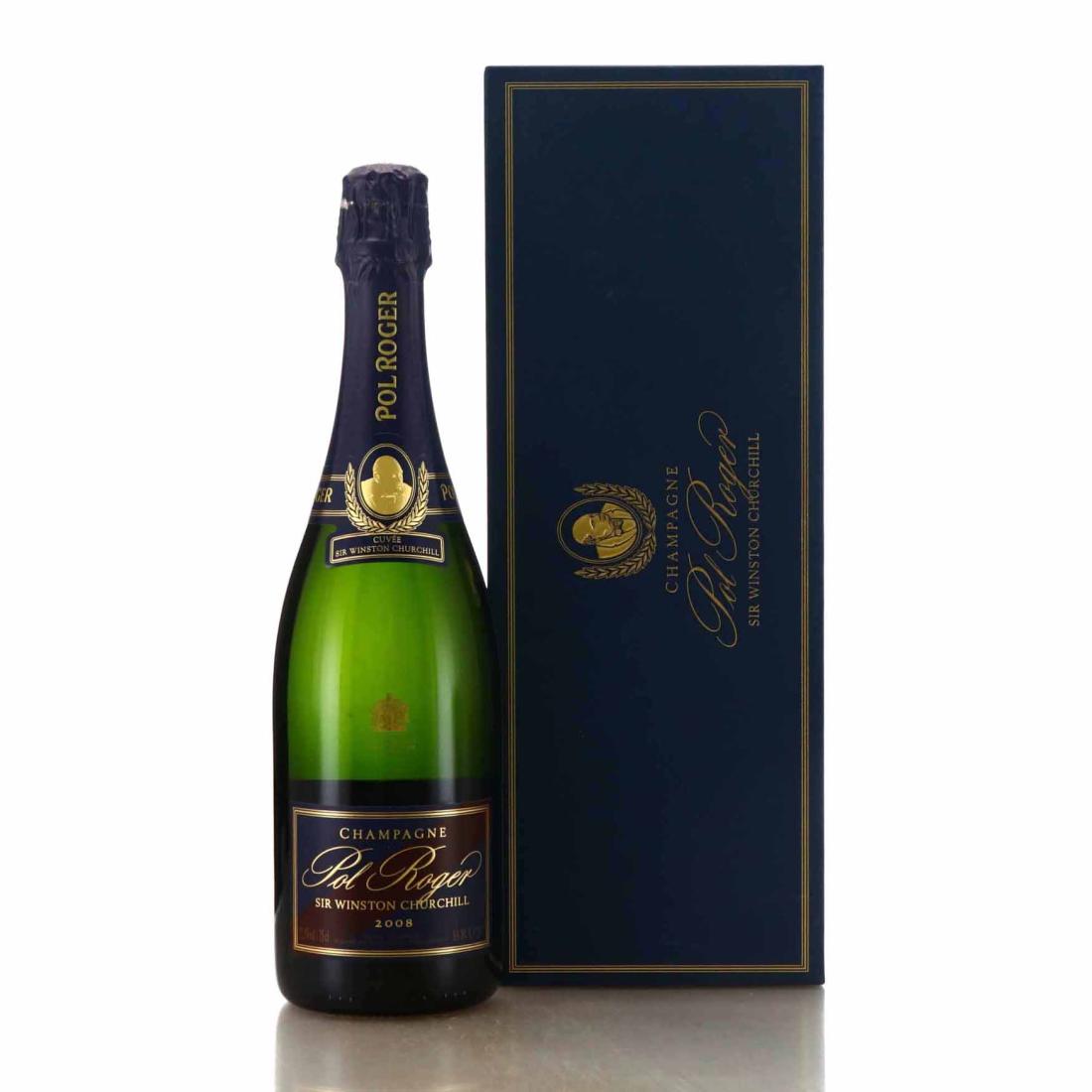 Pol Roger Sir Winston Churchill Brut 2008 Vintage Champagne
