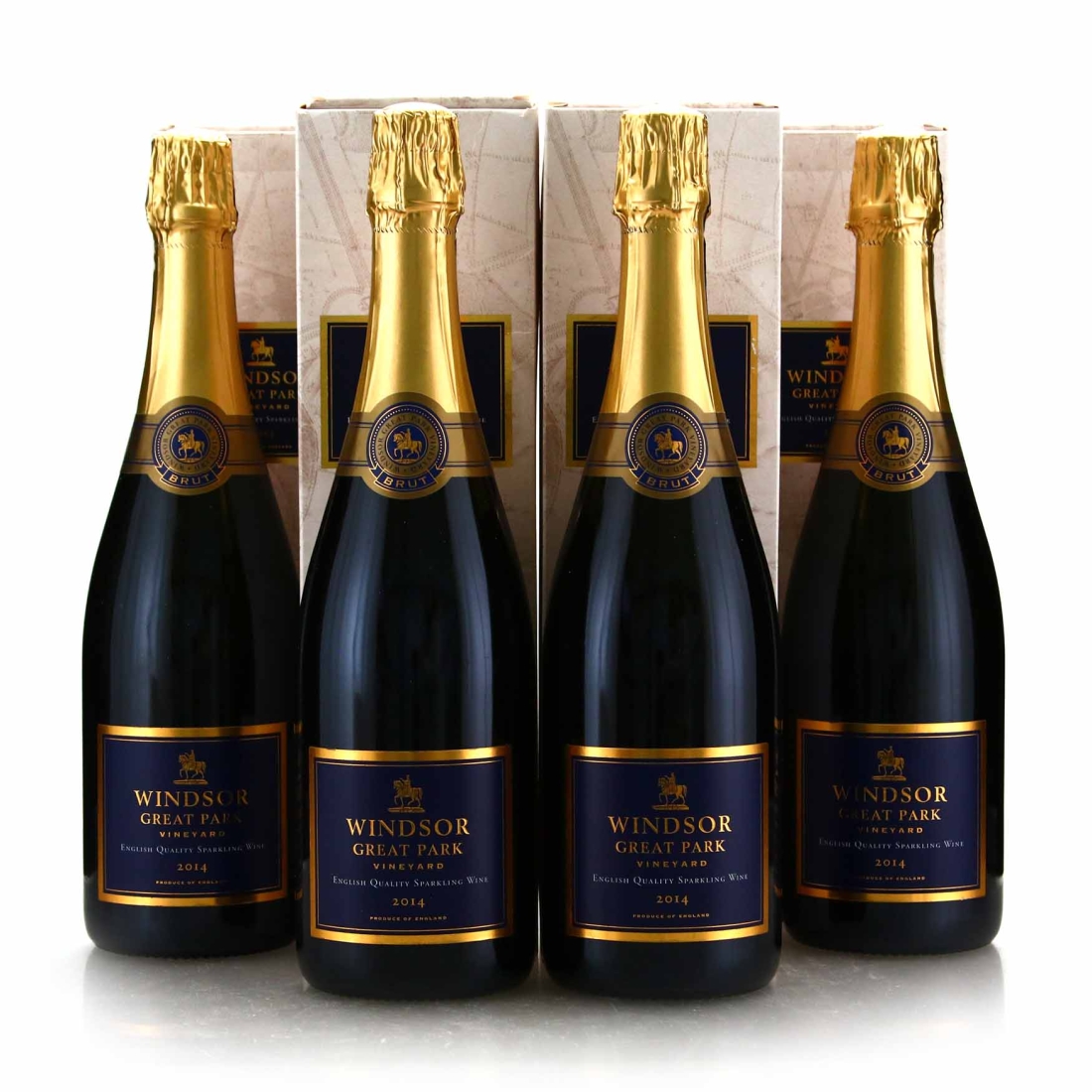 Ridgeview Windsor Great Park Vineyard 2014 Vintage English Sparkling 4x75cl