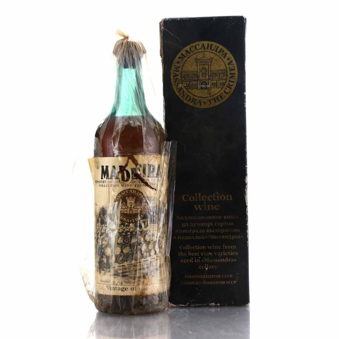 Massandra Madeira 1969 Crimea Ukraine