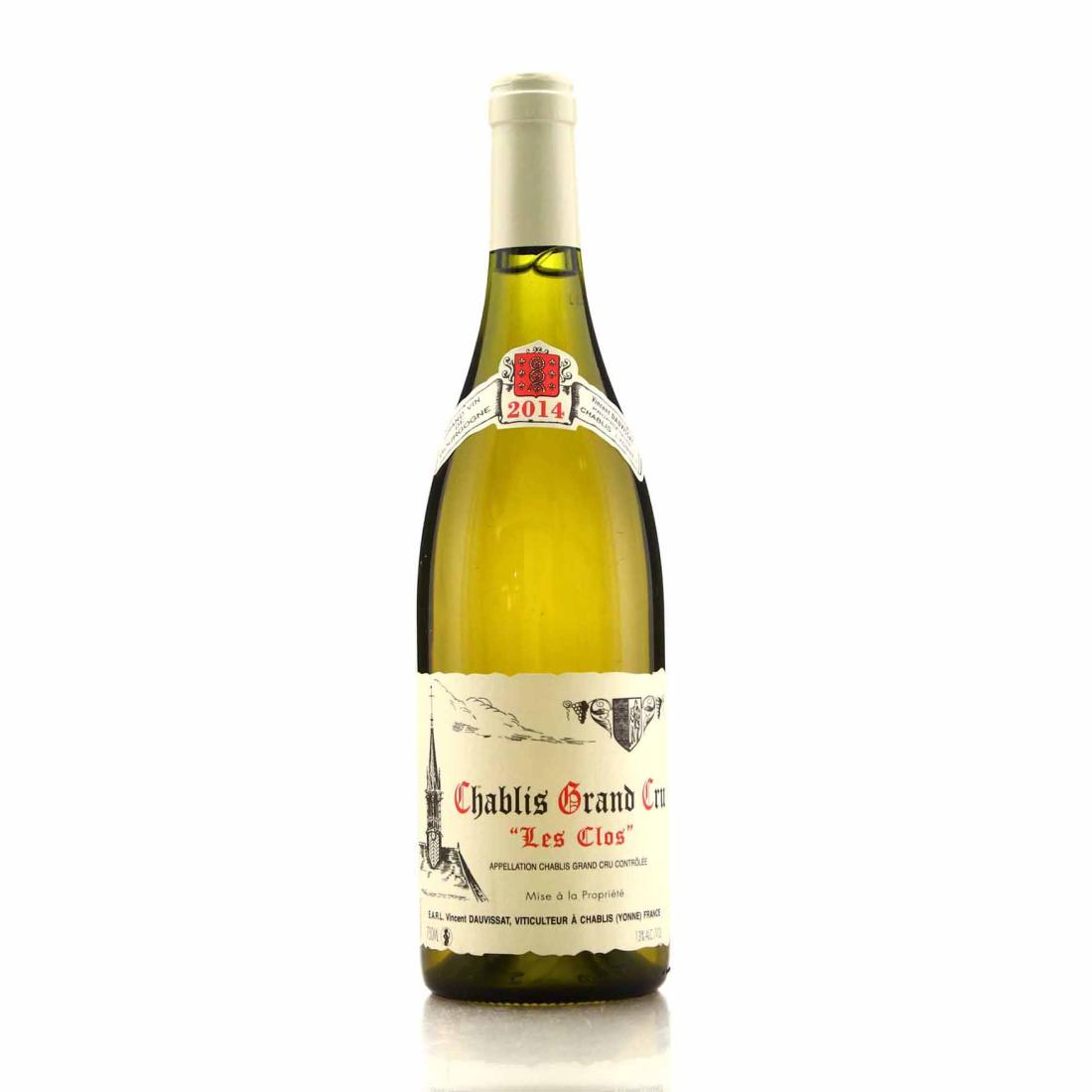 Vincent Dauvissat Les Clos 2014 Chablis Grand Cru