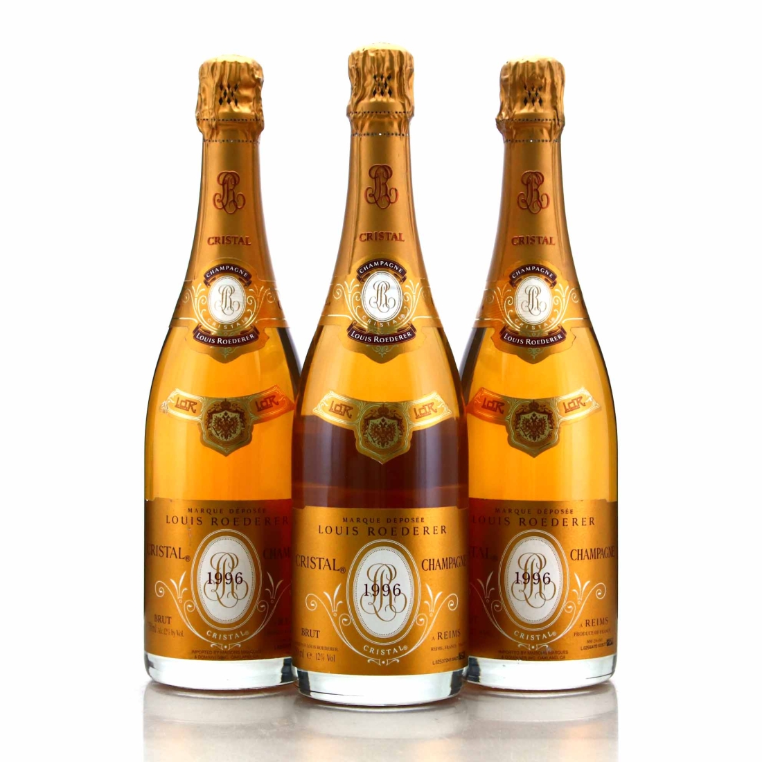 Image for Louis Roederer Cristal 1996 Vintage Champagne x 2