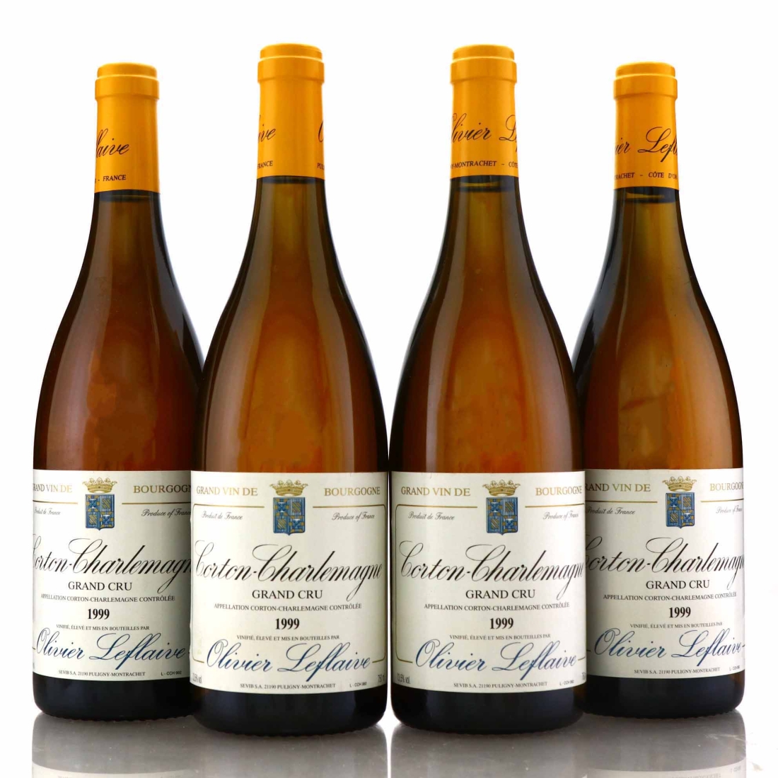 Olivier Leflaive 1999 Corton-Charlemagne Grand Cru 4x75cl