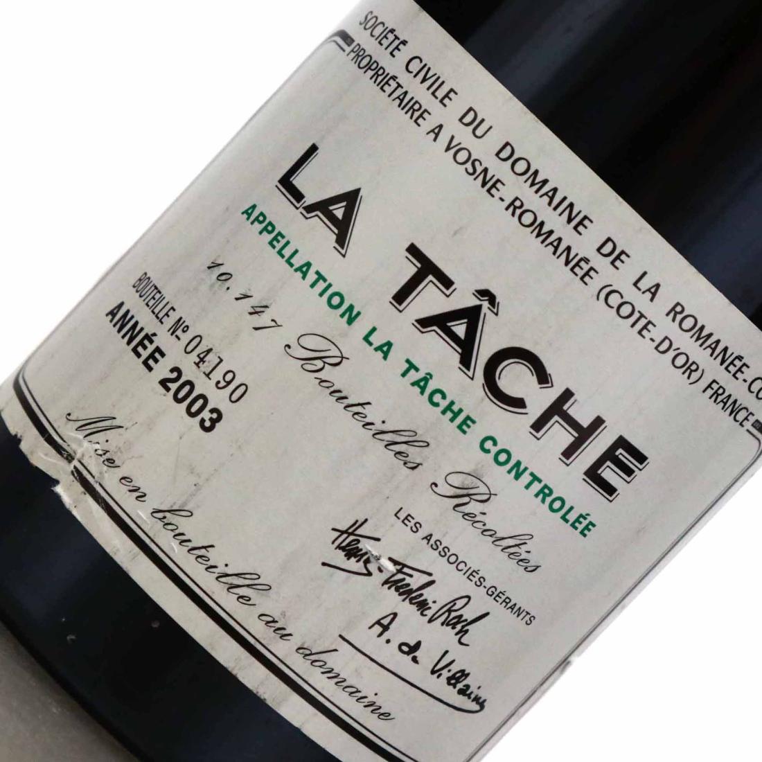 Image for Domaine de la Romanée-Conti 2003 La Tâche