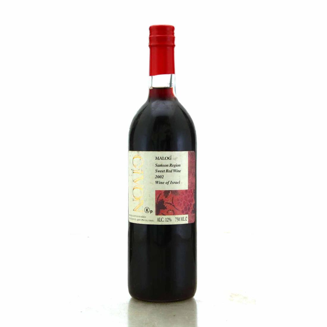 Image for Malog Bakkan Givon Sweet Red Wine 2002 Samson, Israel