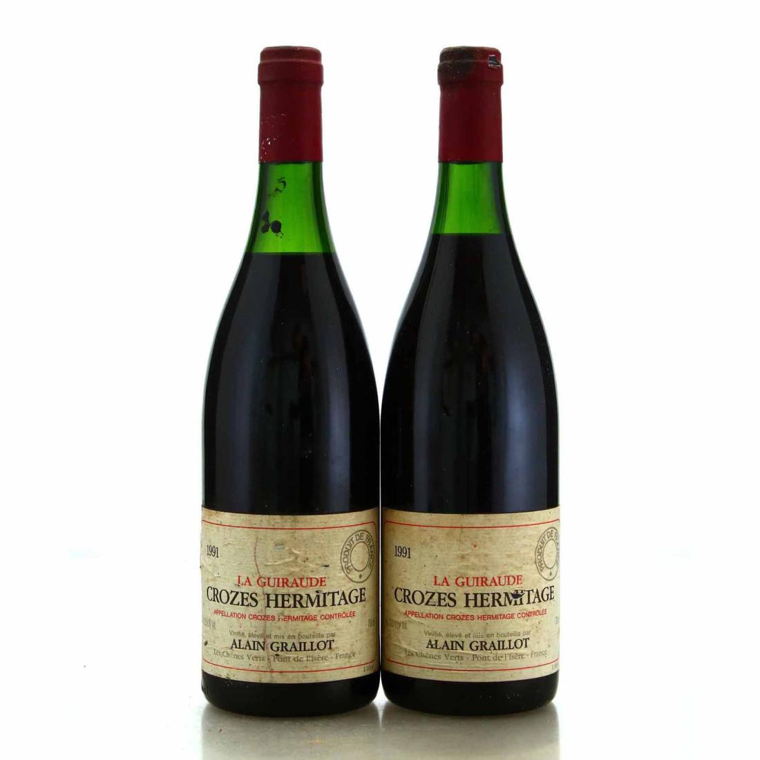 Alain Graillot La Guiraude 1991 Crozes-Hermitage 2x75cl