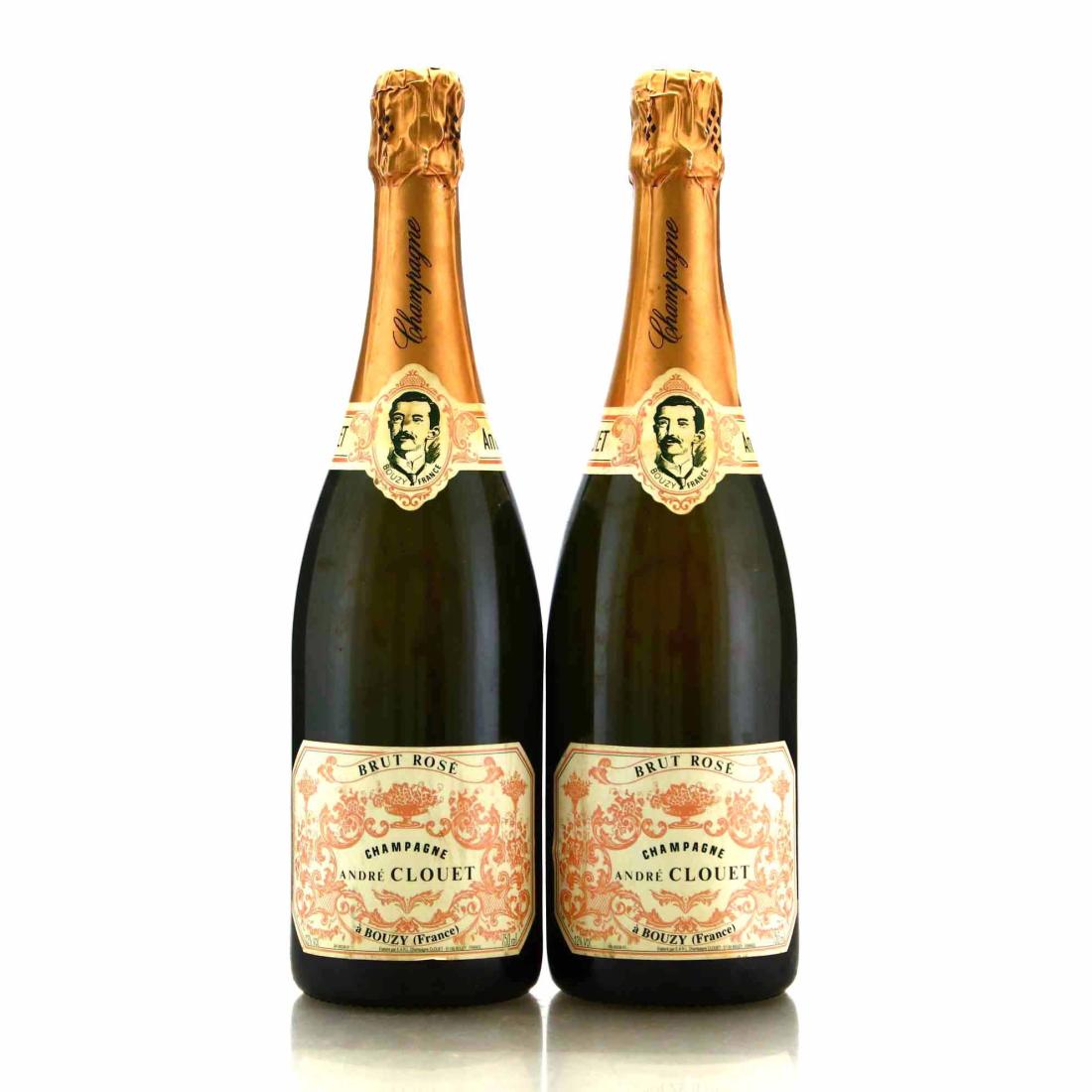 Andre Clouet Brut Rosé NV Champagne 2x75cl