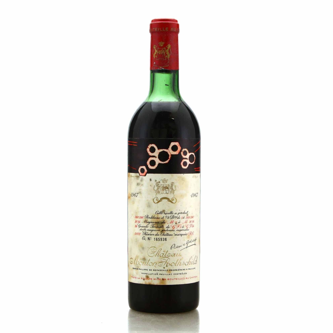 Ch. Mouton Rothschild 1967 Pauillac 1er Cru 