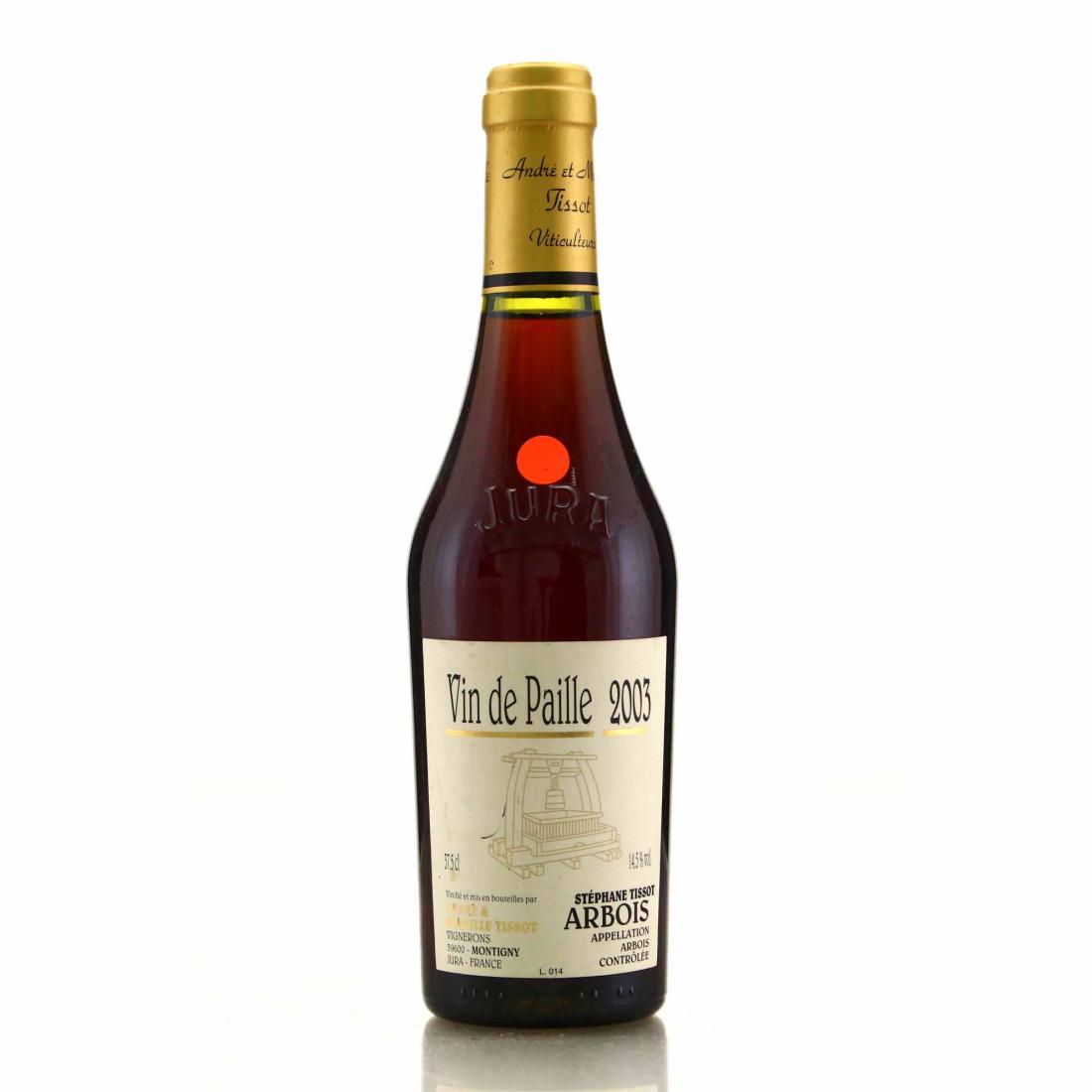 Andre & Mireille Stephane Tissot Vin de Paille 2003 Arbois 37.5cl