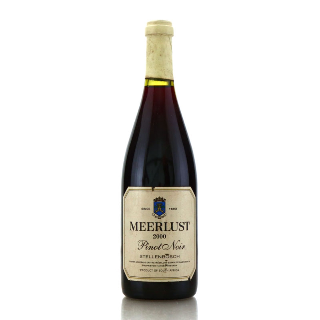 Meerlust Pinot Noir 2000 Stellenbosch