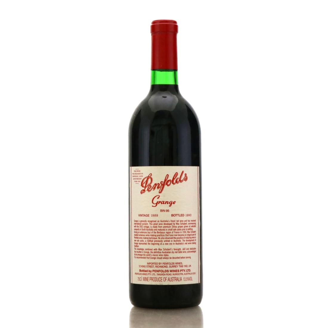 Image for Penfolds Grange Bin 95 1989