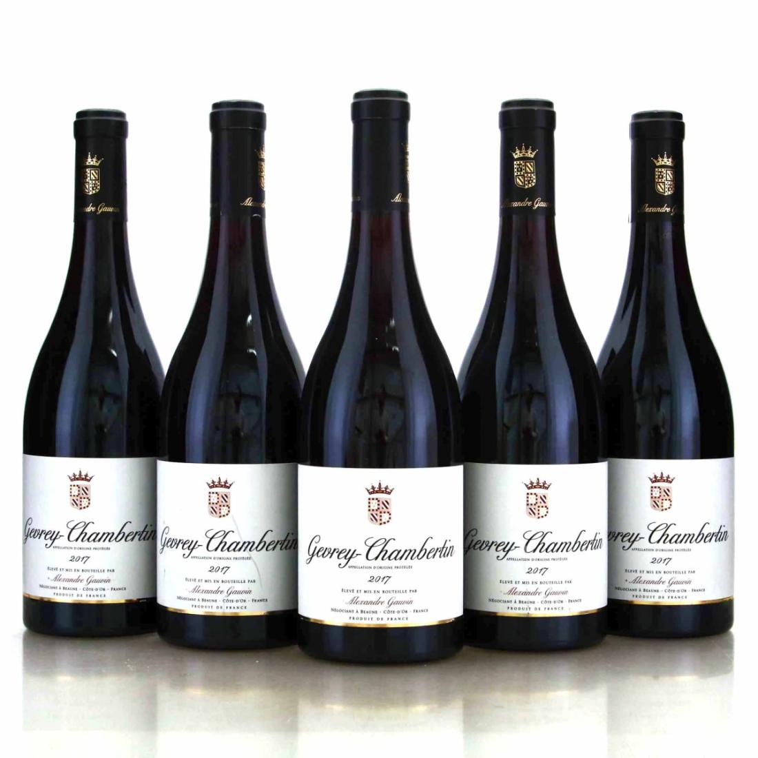 Alexandre Gauvin 2017 Gevrey-Chambertin 5x75cl