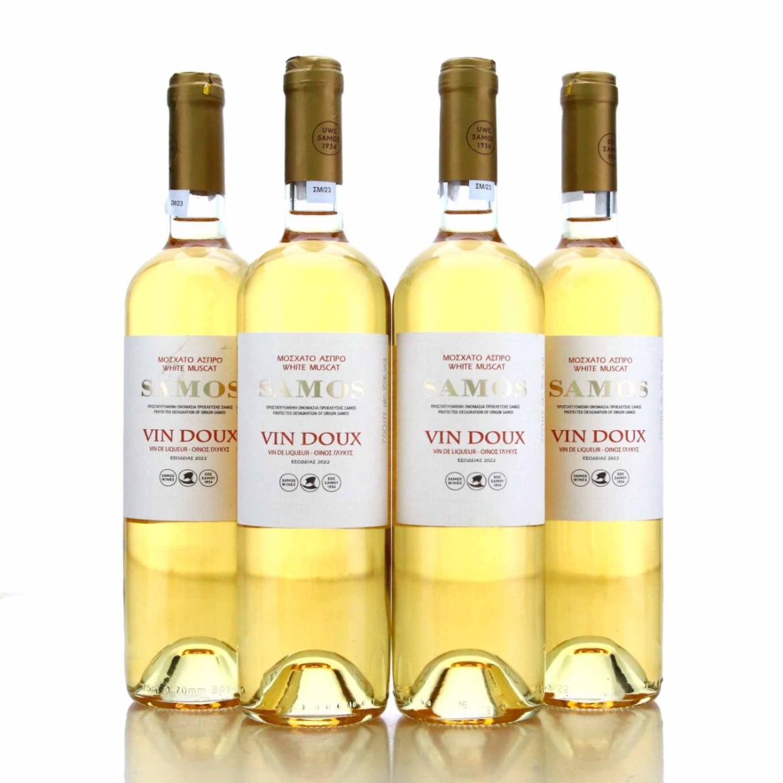 Samos Vin Doux White Muscat 2022 Greece 4x75cl