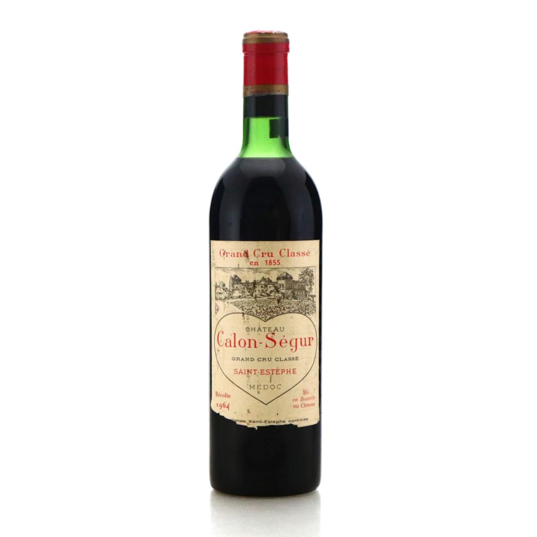 Image for Ch. Calon-Segur 1964 St-Estephe 3eme-Cru