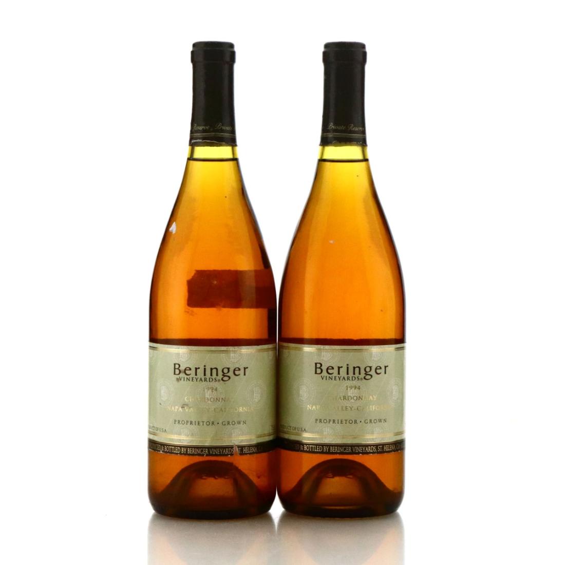 Beringer Private Reserve Chardonnay 1994 Napa Valley 2x75cl