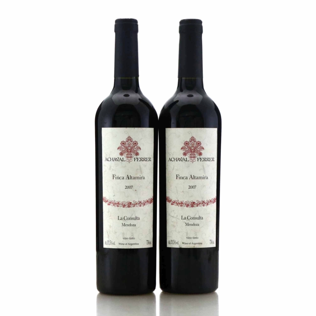 Achaval Ferrer Finca Altamira La Consulta Malbec 2007 Uco Valley 2x75cl