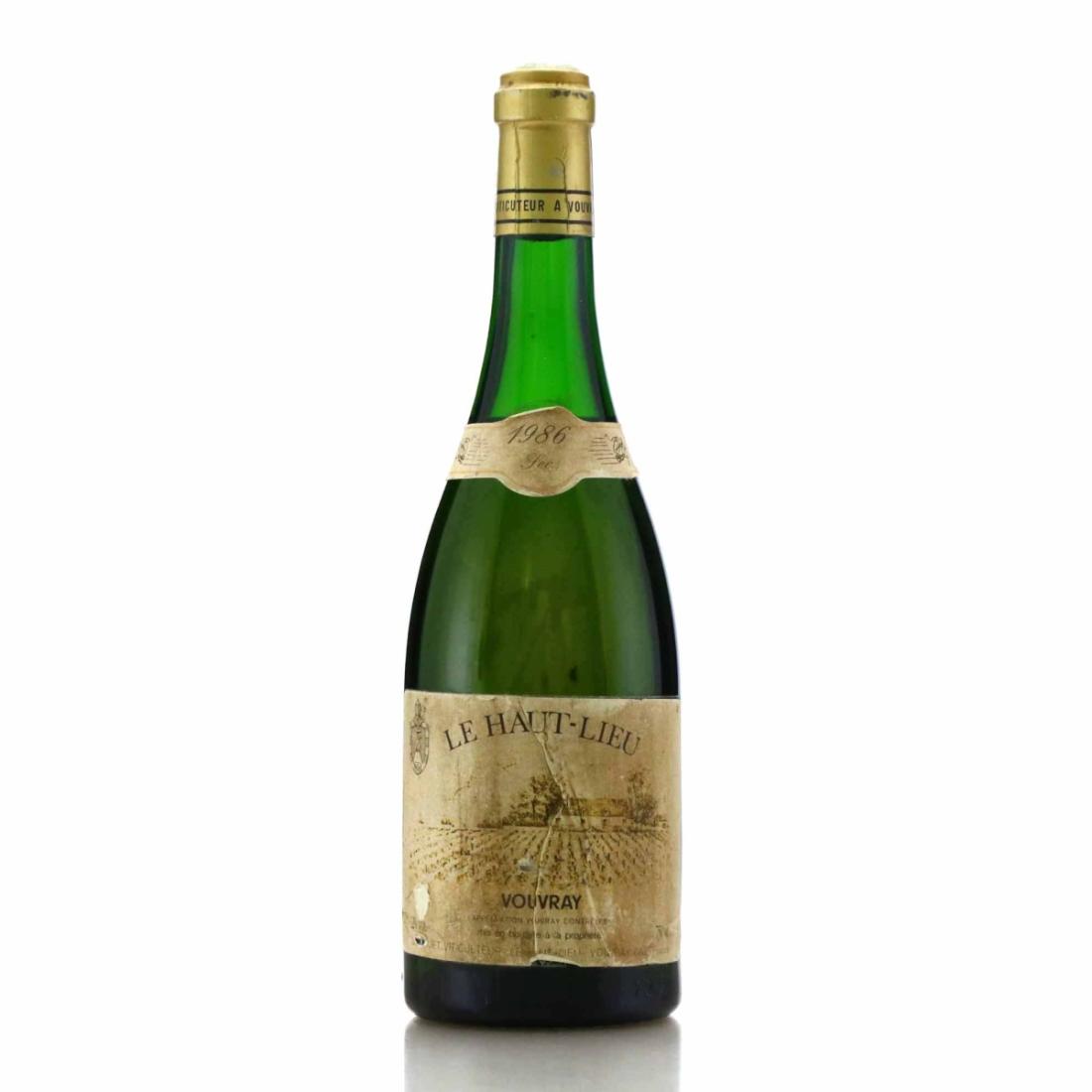Image for Dom. Huet Le Haut-Lieu Sec 1986 Vouvray
