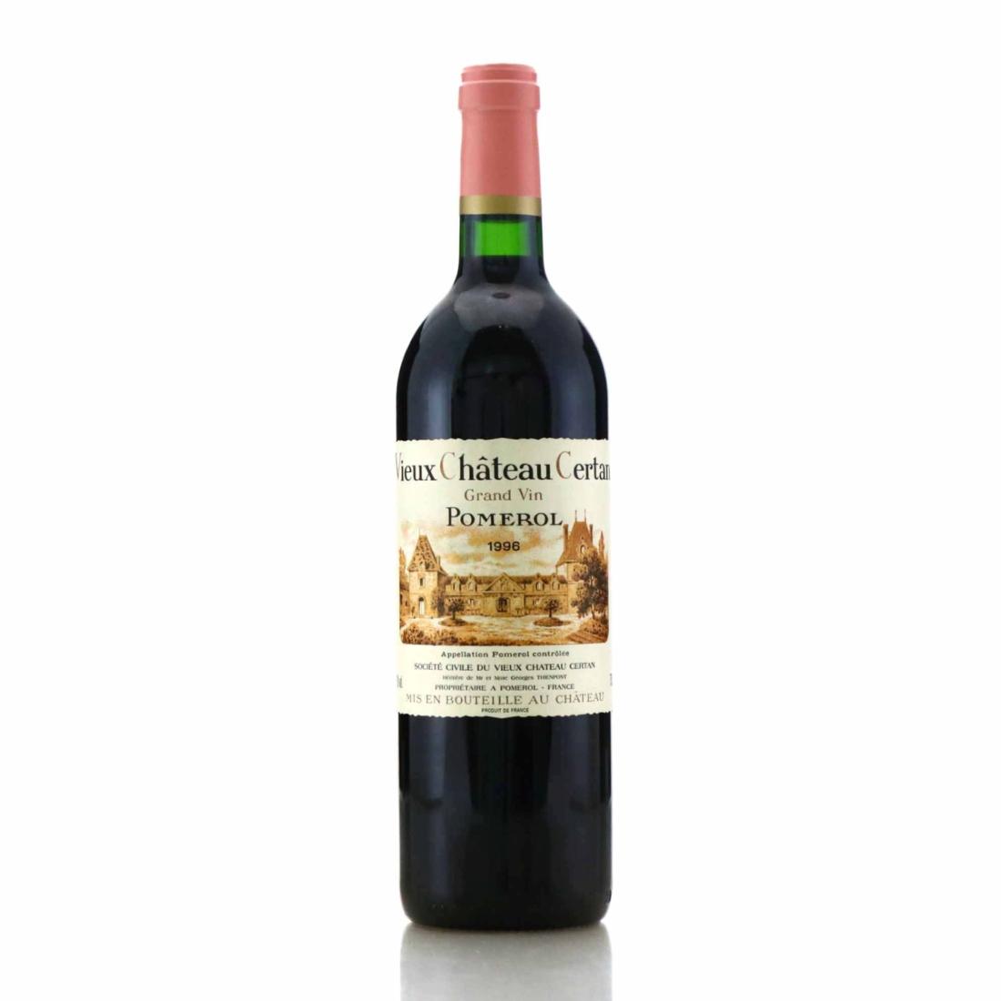 Image for Vieux Ch. Certan 1996 Pomerol