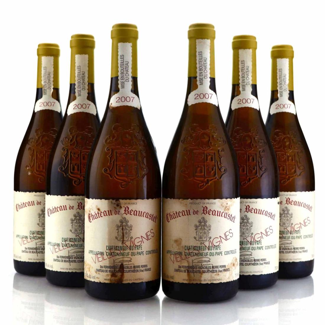 Image for Ch. de Beaucastel Vielles Vignes 2007 Chateauneuf-du-Pape Blanc