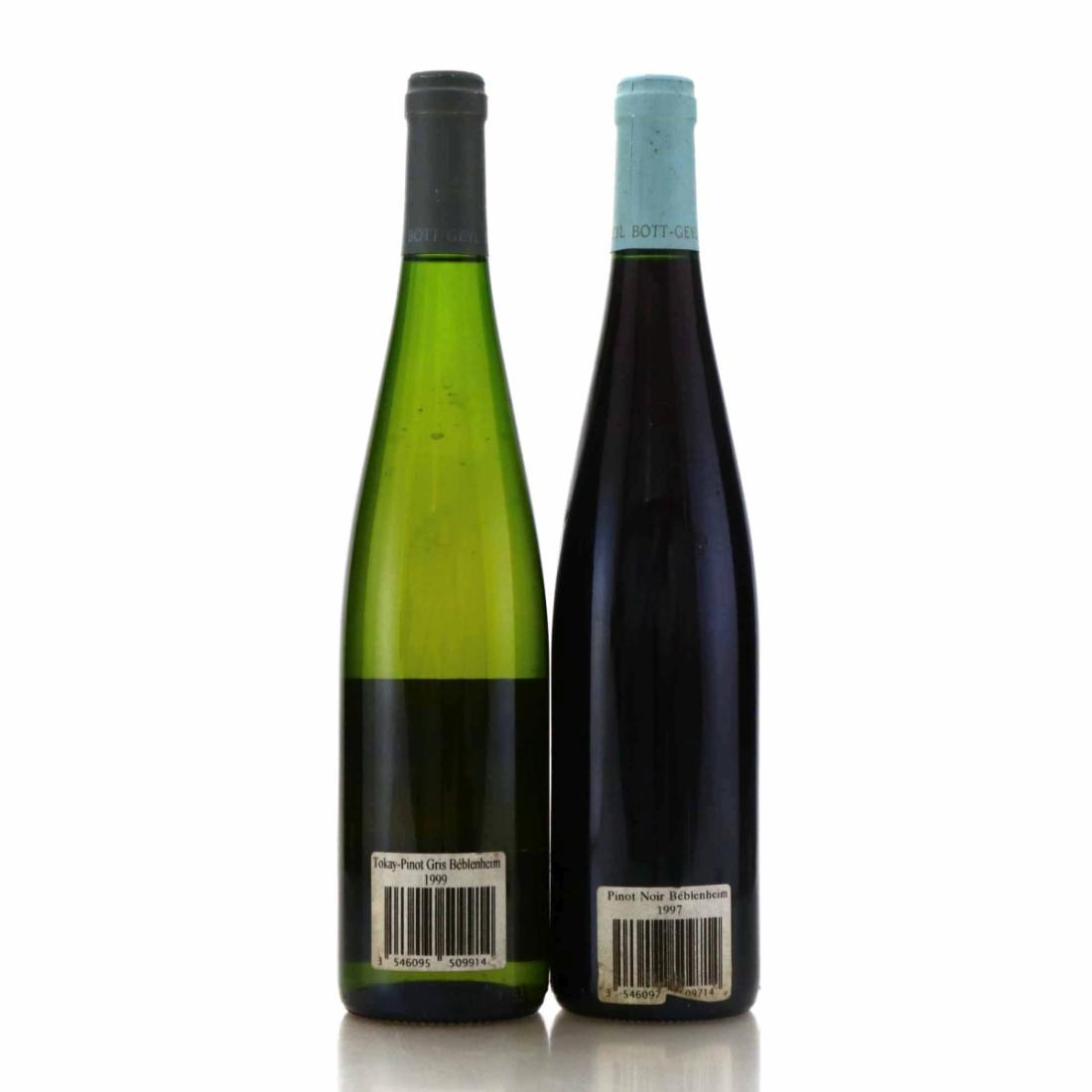 Image for Assorted Dom. Bott-Geyl Red & White Wine 1990s Alsace