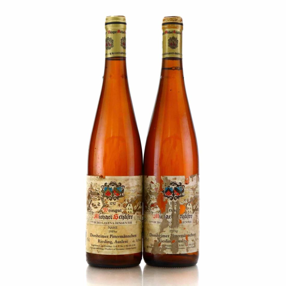 Image for Michael Schafer Dorsheimer Pittermannchen Riesling Auslese 1989 Nahe
