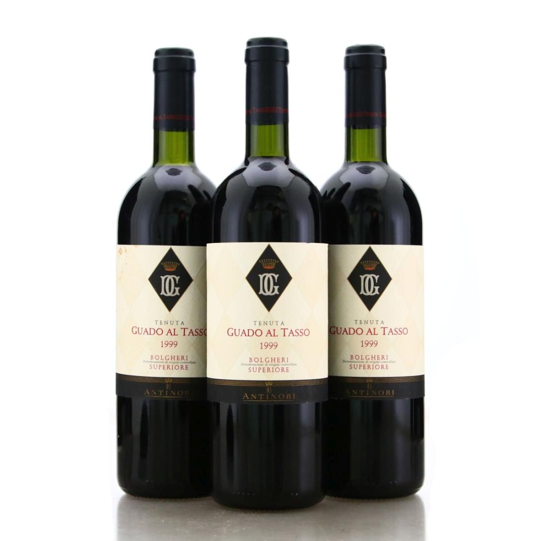 Antinori Guado Al Tasso 1999 Bolgheri​​​​​​​ Superiore 3x75cl